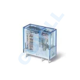 Finder miniatűr printrelé, 2 váltóérintkező, 8A